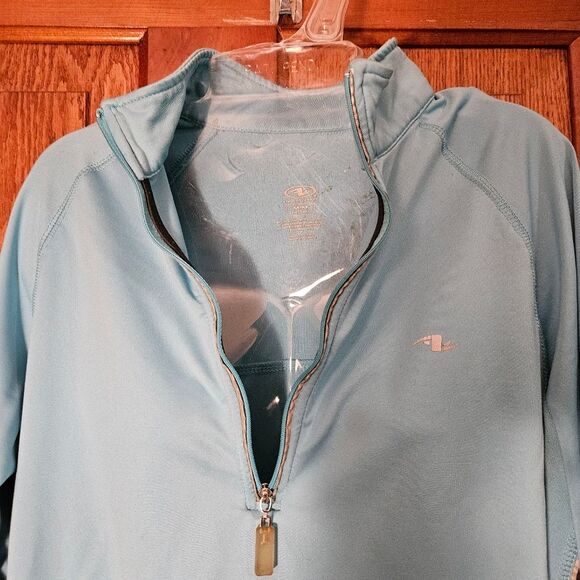 Athletic Works Blue Lightweight Performance Windbreaker Jacket Women's Medium - Picture 4 of 6